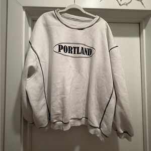 Crewneck Sweatshirt - White
